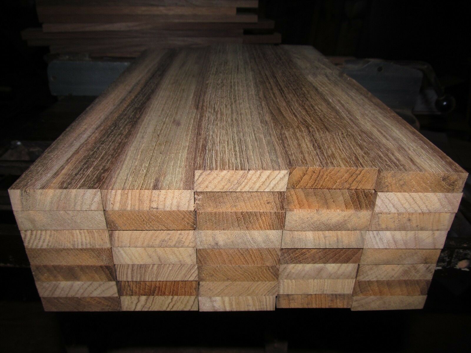 Exotic Wood Premium Marine Teak Lumber  ~  2 Inches X 15 Inches X 3/4 Inch  Nice