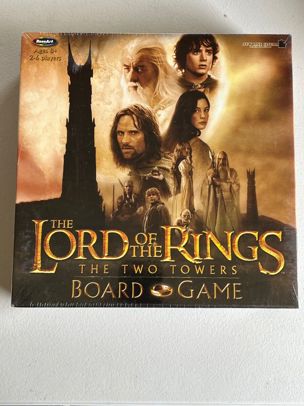 Roseart Lord Of The Rings The Two Towers Board Game Nib Sealed