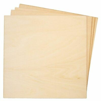 8-pack Basswood Plywood Thin Sheets For Wood Burning, Laser Cutting, 1/8"x 6"