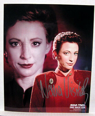 Nana Visitor (kira) Star Trek Deep Space 9 Autograph With Coa