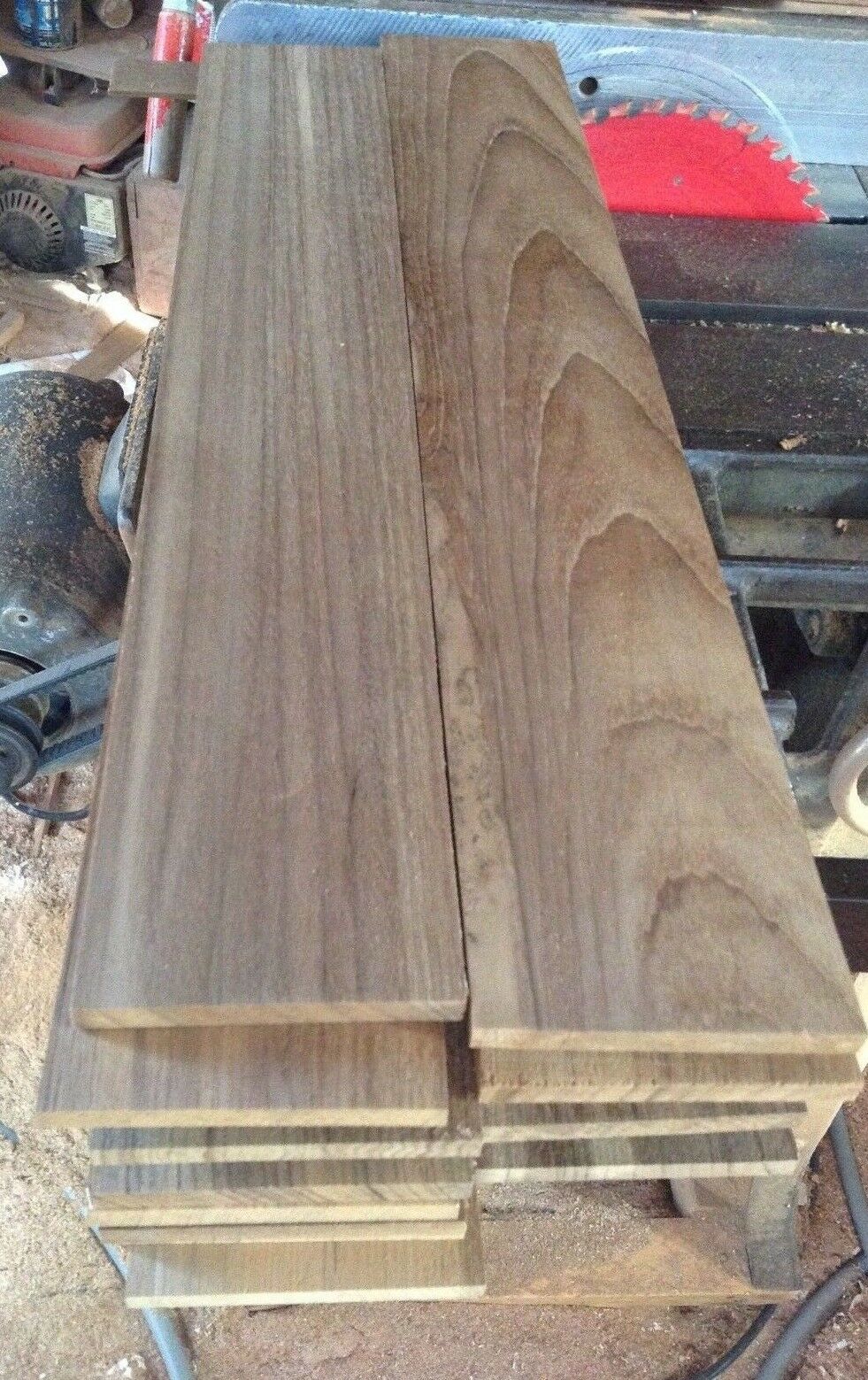 Exotic Wood Premium Marine Teak Lumber  3" X 15" X 1/4"