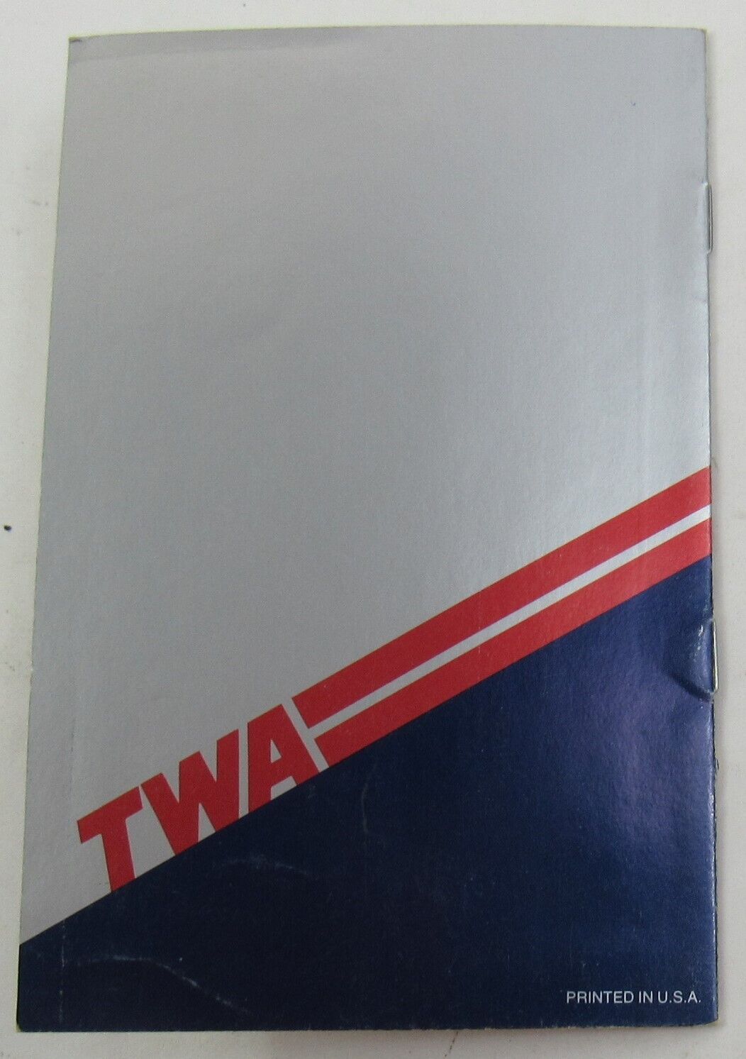 C1977 Trans World Airlines Twa In Flight Menu Drinks Cigarettes Cologne Airport