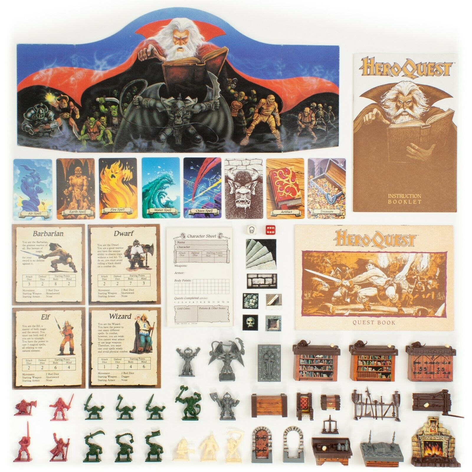 Heroquest Parts | Complete Or Expand Your Game!