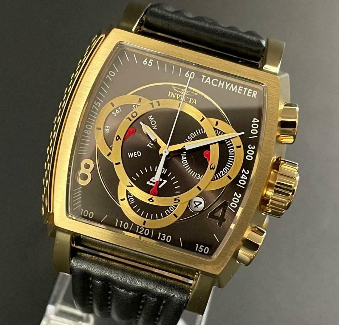 S1 Invicta Men's Watches Chronograph Gold