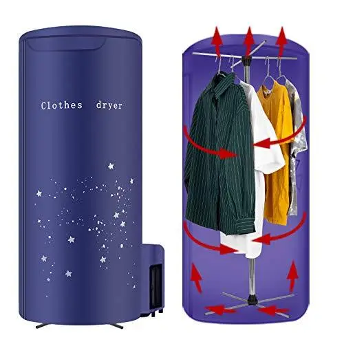 Clothes Dryer Portable Travel Mini 900w Dryer Machineportable Dryer For Apart...