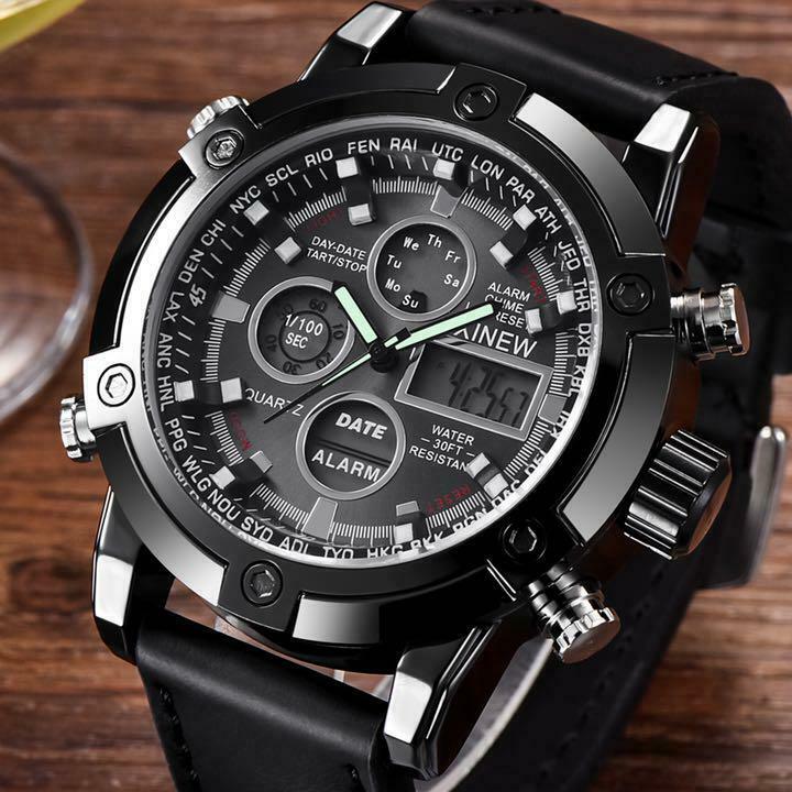 Not In Stock Japan Elnew Digital Analog Watches Popular With Nixon Fans