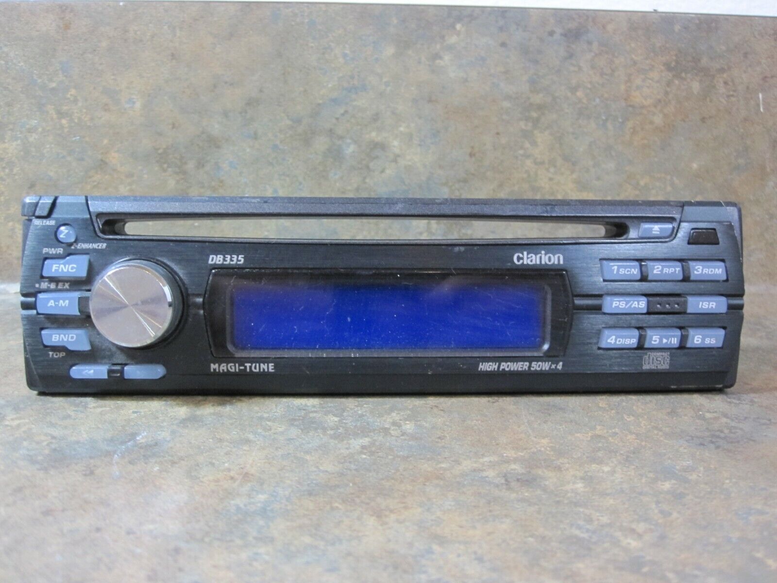 Clarion Db335 Cd Car Stereo Receiver Unit - Replacement Faceplate Face Only