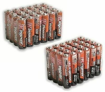 48 Pack 24 Aa 24 Aaa Batteries Medium Duty 1.5v Wholesale Lot New Fresh