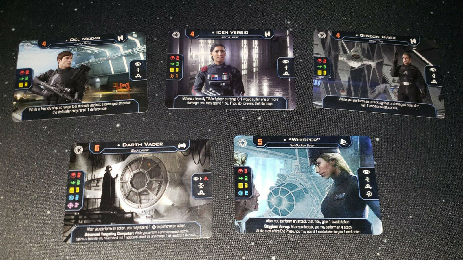 Empire Custom Alt-art Cards For X-wing Second Edition / Star Wars Xwing 2.0