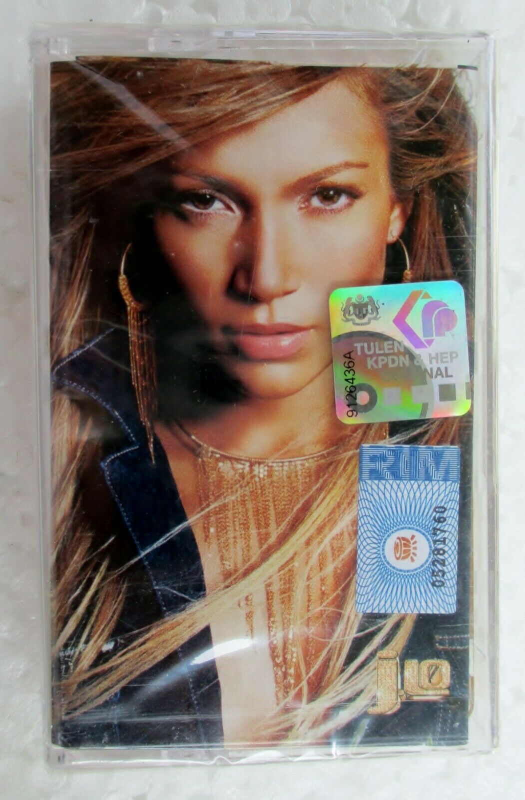 J- Lo By Jennifer Lopez Rare 2001 Malaysia Cassette Brand New Sealed