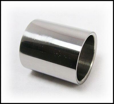 Nice 1.10-inch (28mm) Polished Stainless Steel "stubby" Guitar Slide