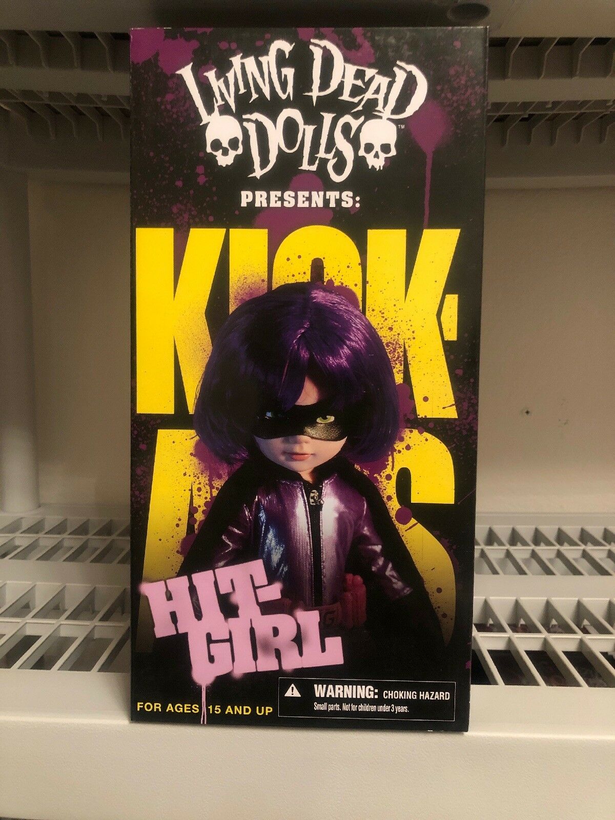 Living Dead Dolls Presents Hit Girl Kick Ass New Sealed Free Shipping