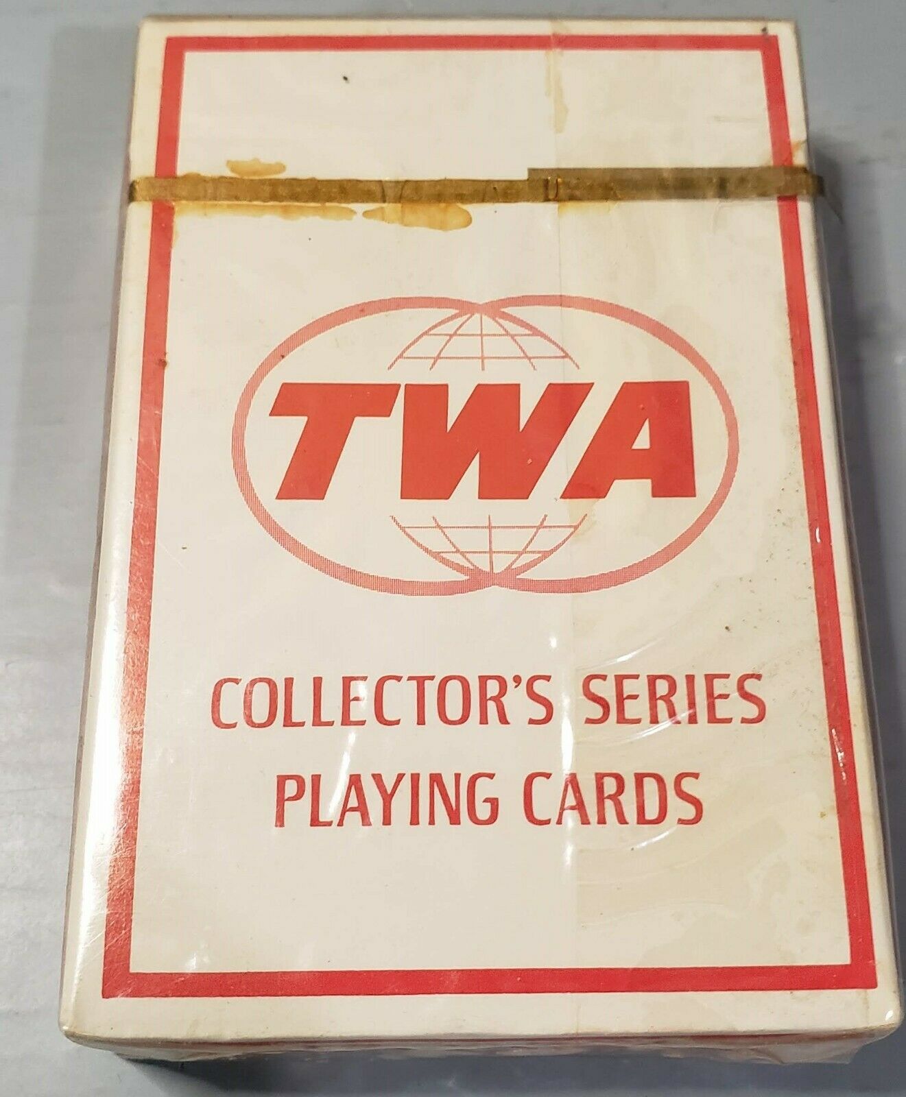 Vintage Twa Collector's Series Playing Cards "douglas Dc-9 1966"...new/sealed