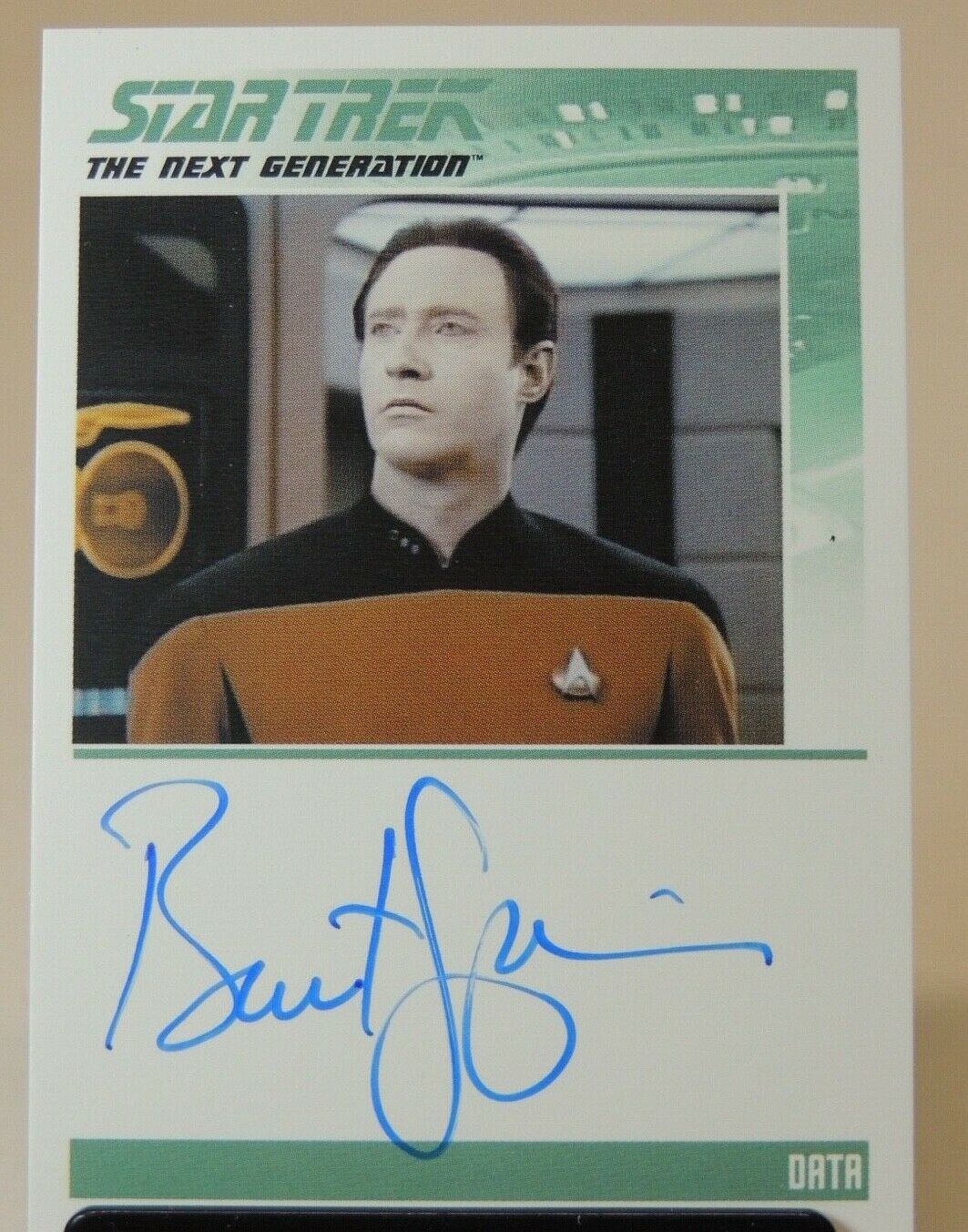 2016 Complete Star Trek Tng Series 2 Autograph 'brent Spiner"