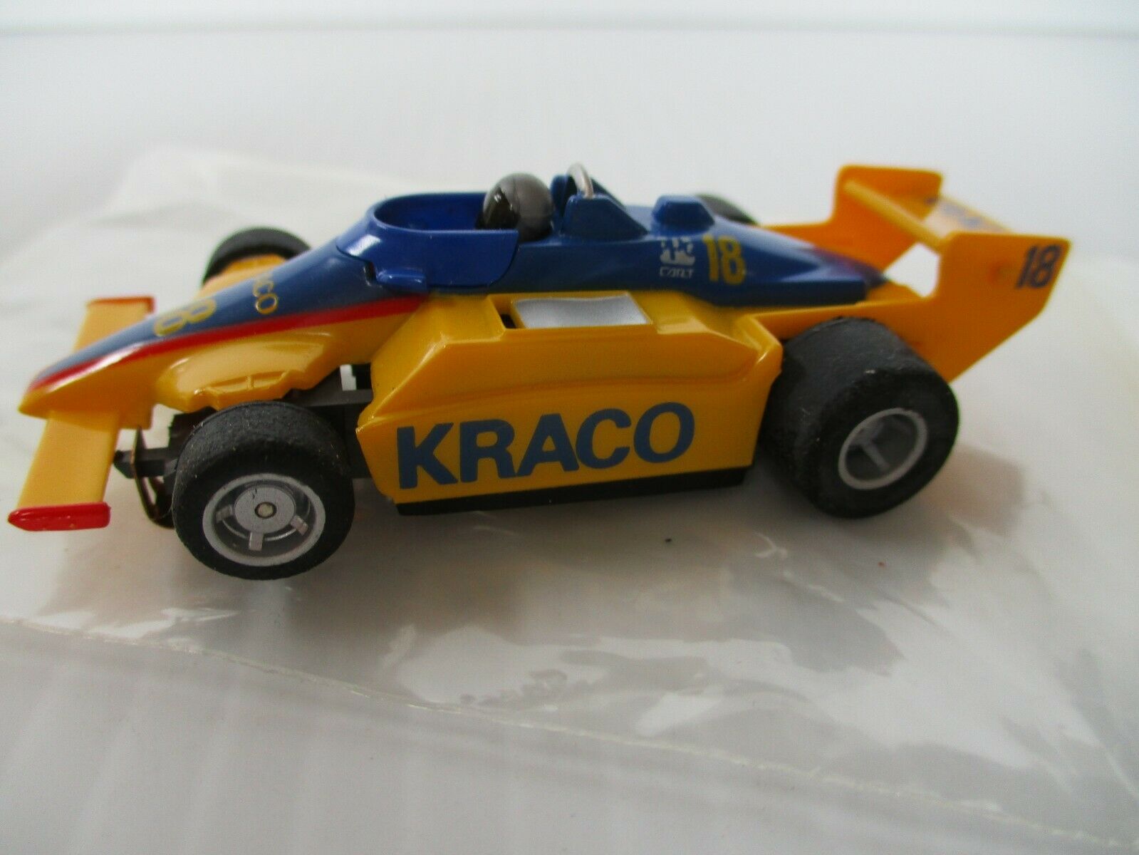 1989 Tyco Ho Slot Car Formula One F1 Kraco #18 Michael Andretti Indy
