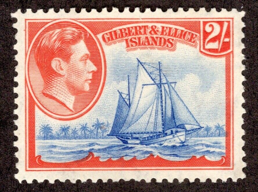 Kappysstamps 17846 Gilbert & Ellice Islands Scott 49 Mnh  Cv $10