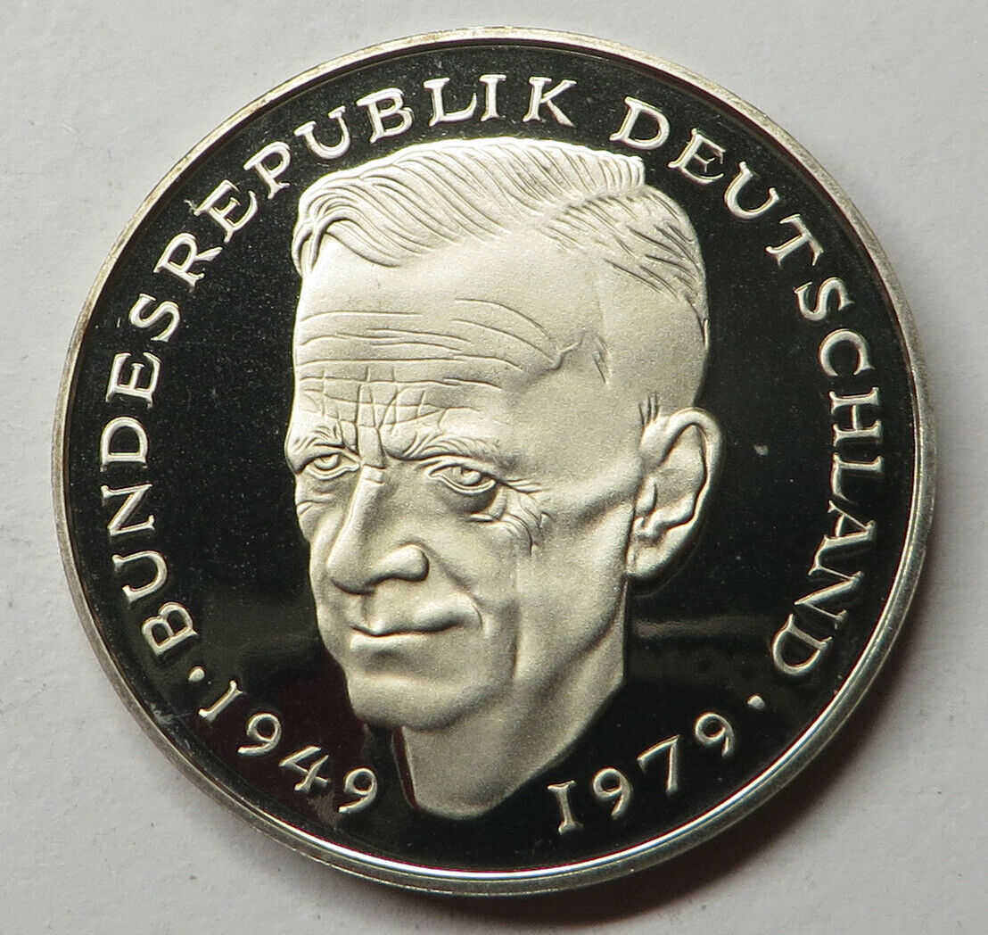 Germany-federal Republic 2 Mark 1979g Copper-nickel Clad Nickel Km#149 Proof