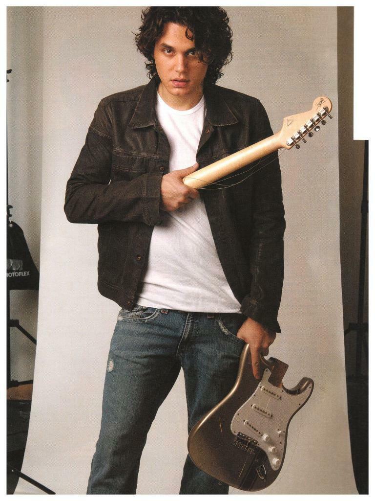 John Mayer - Poster - Fender Stratocaster Guitar - Amazing Wall Art Print
